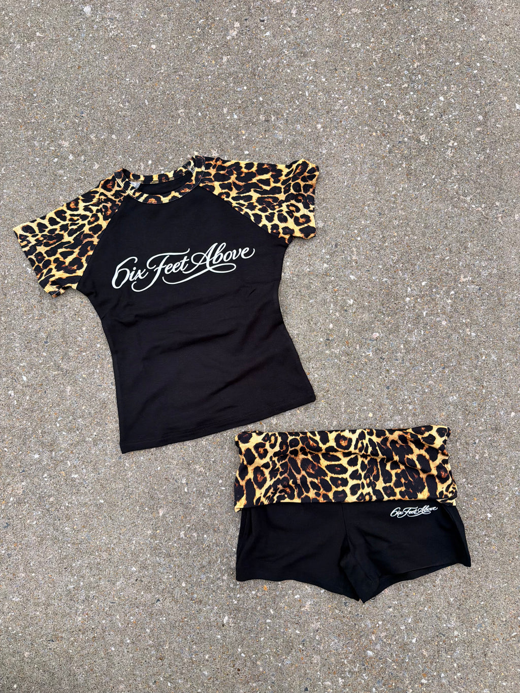 “Pretty Girl” Cheetah Print Set