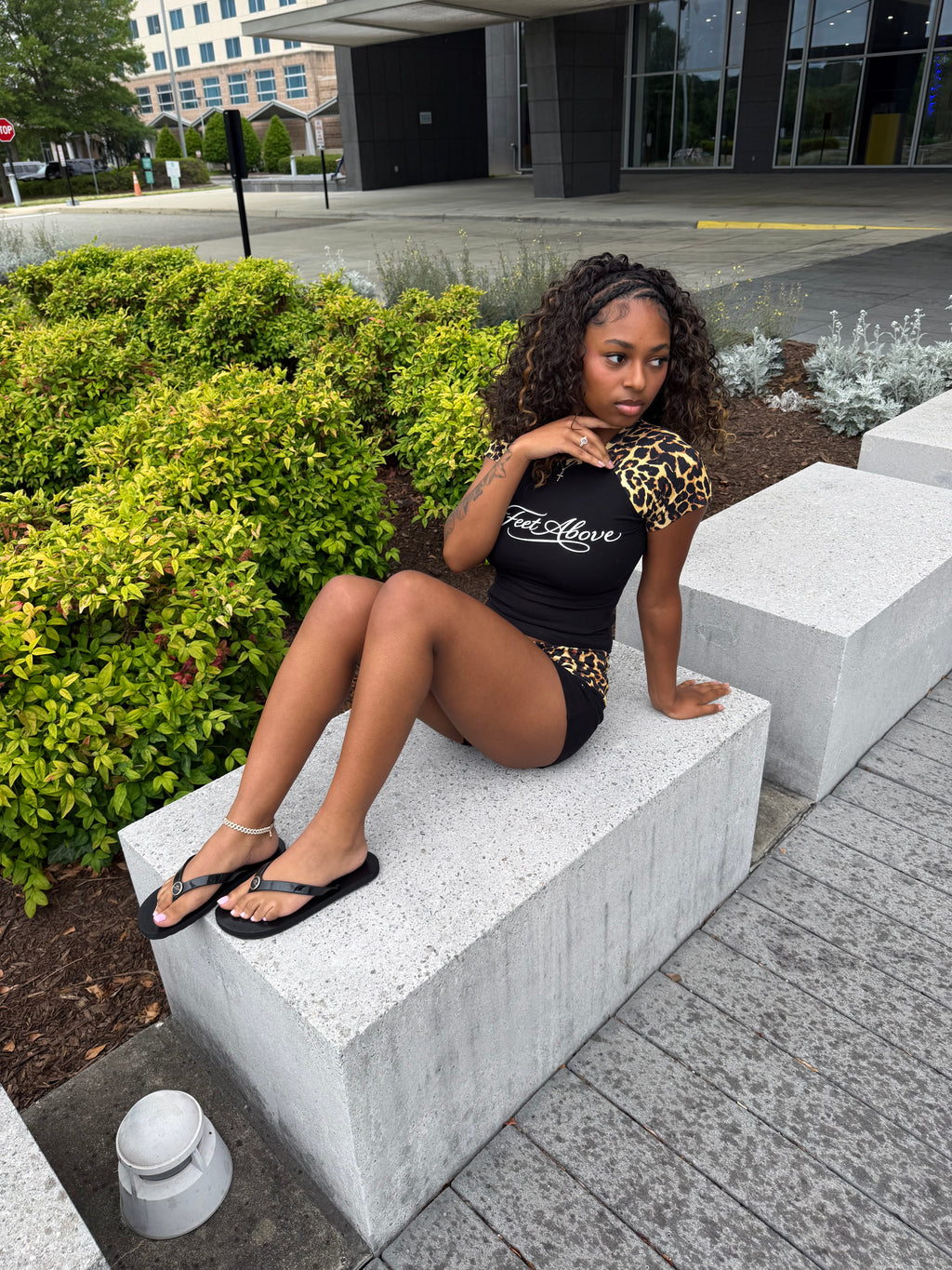 “Pretty Girl” Cheetah Print Set