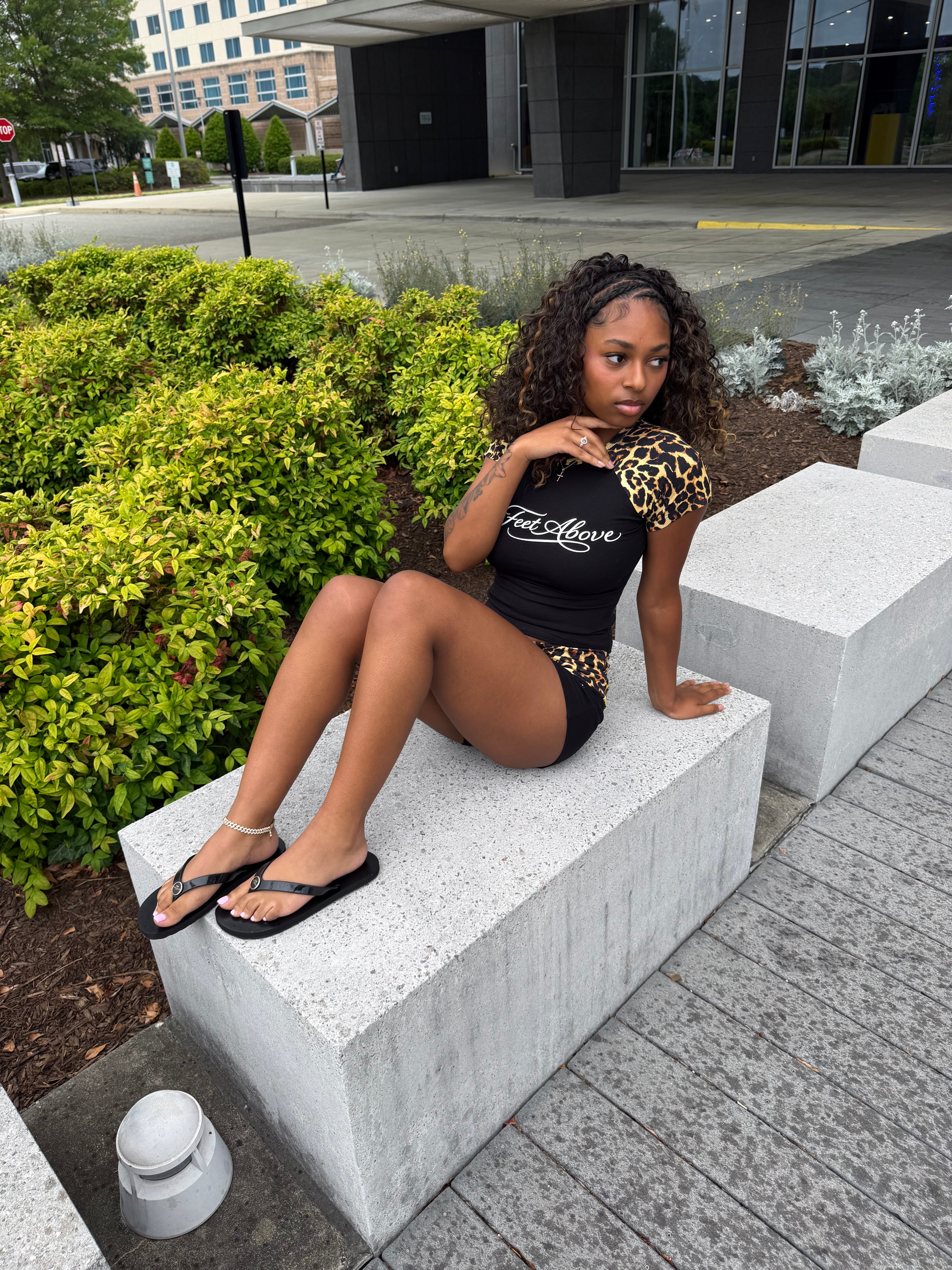 “Pretty Girl” Cheetah Print Set