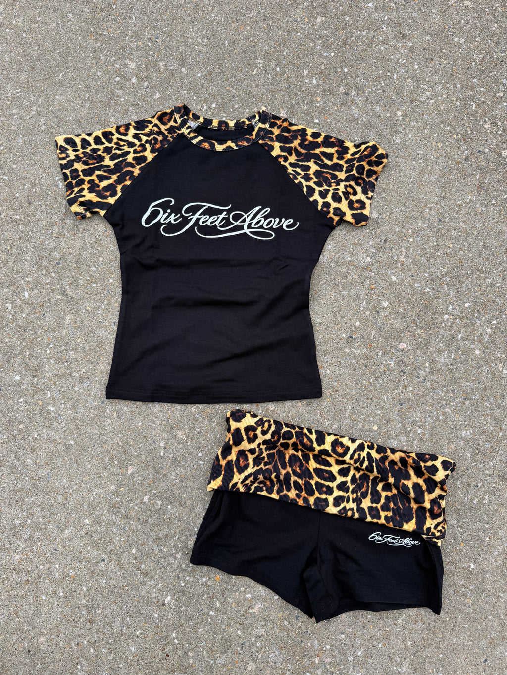 “Pretty Girl” Cheetah Print Set