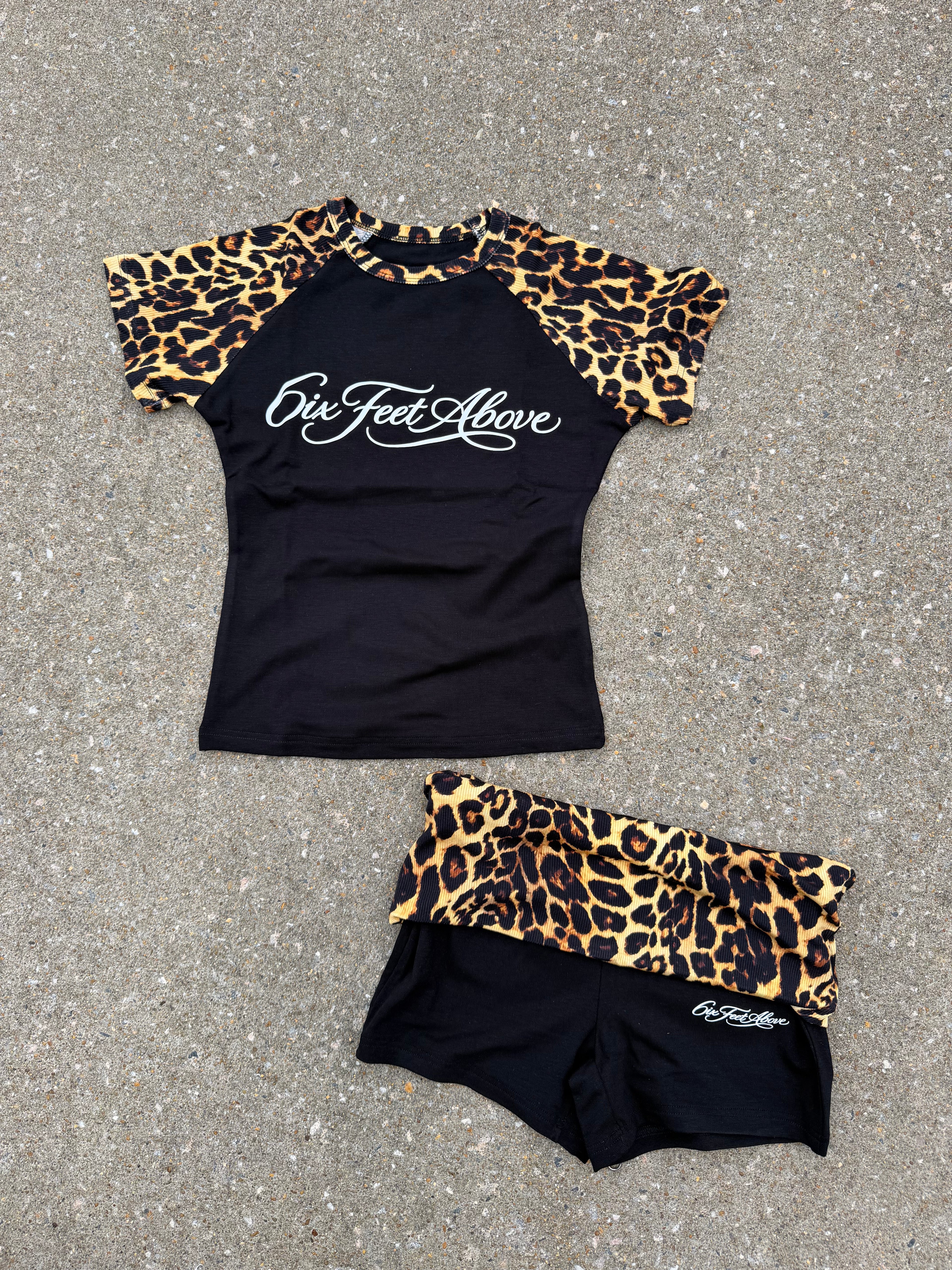“Pretty Girl” Cheetah Print Set